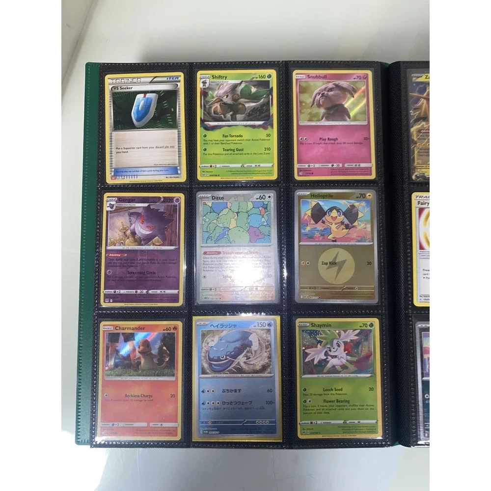 Pokemon 117 Card Collection Full art, promos, cosmos LP-DMG Binder not included